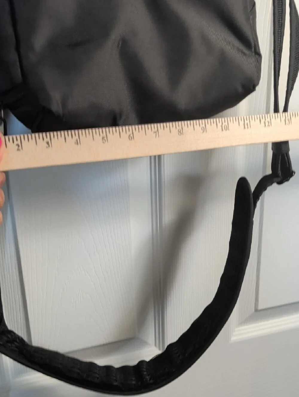 Travelon Black Crossbody Messenger Sling Bag
